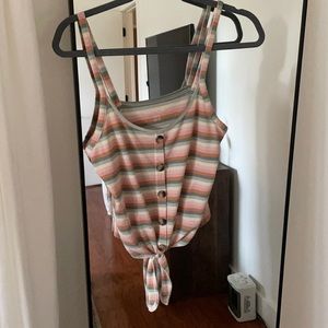 AE striped tank